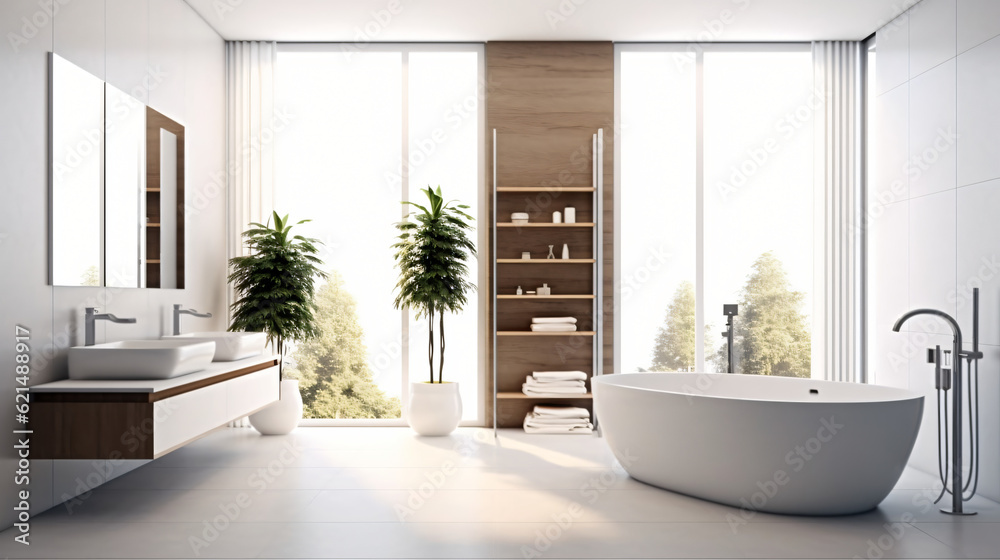 Bathroom minimal clean and modern
Generative AI Bathroom minimal clean and modern
Generative AI