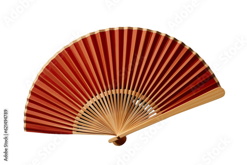 Handheld fan. isolated object, transparent background