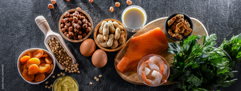 Composition with common food allergens Composition with common food allergens