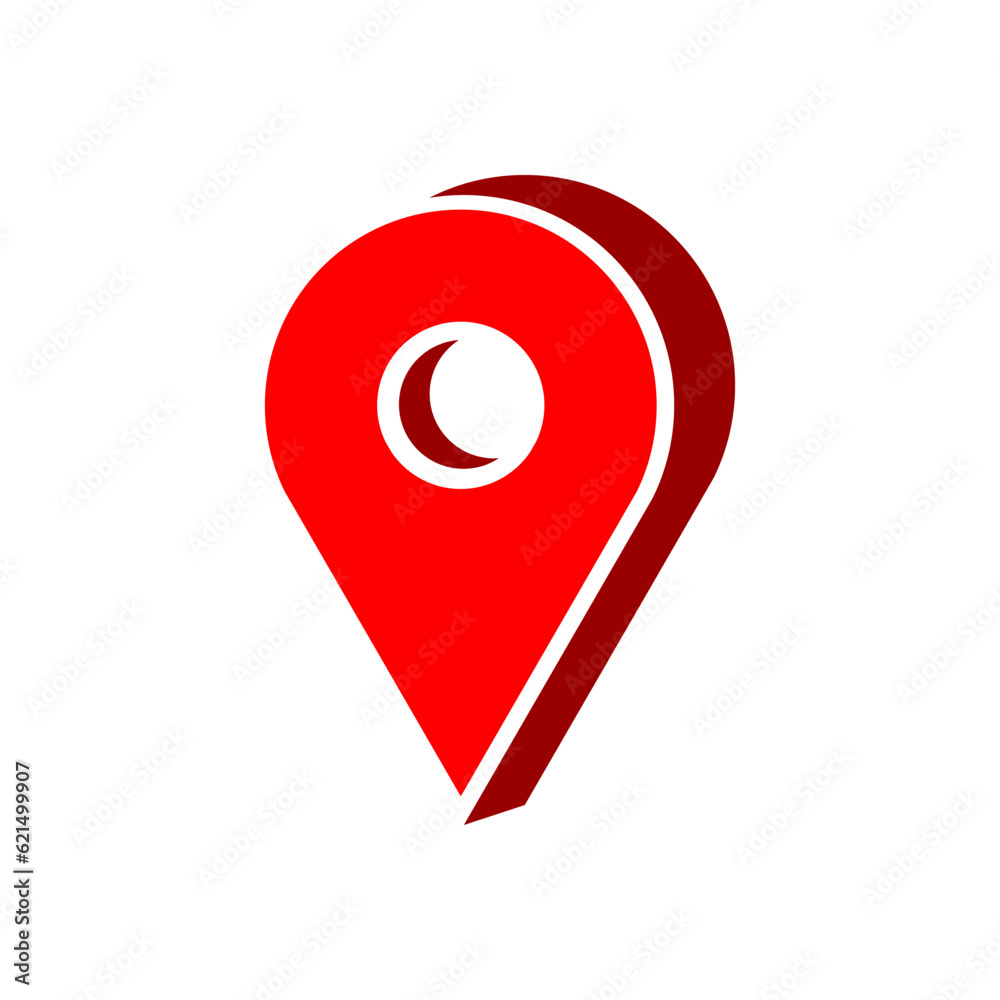 pin map icon design template illustration vector isolated pin map icon design template illustration vector isolated