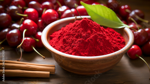 Mahlab ist ein Gewürz, das aus dem Kern einer bestimmten Kirschsorte hergestellt wird. Mahlab is a spice made from the ground pit of a certain type of cherry. Generative AI