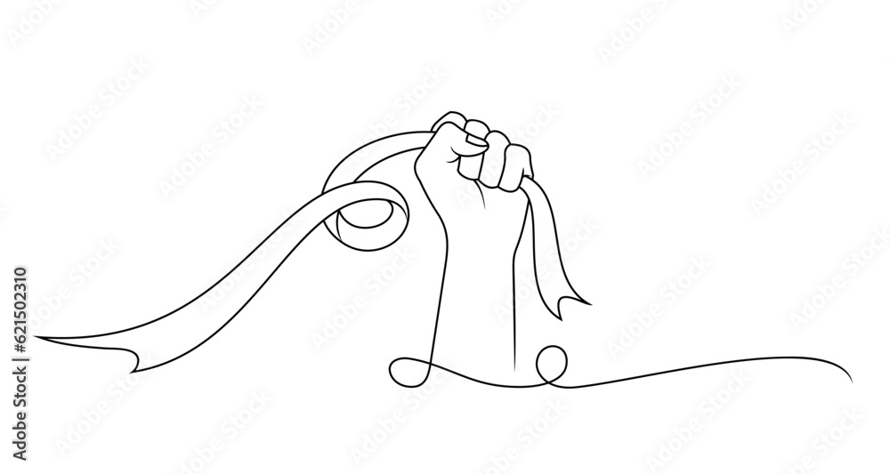 Breast Cancer Awareness line art style. element vector eps 10 Breast Cancer Awareness line art style. element vector eps 10
