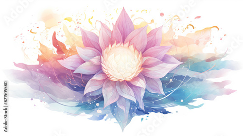 blossom pastelg flower femininity yin spirituality - by generative ai