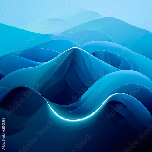 2d illustration Abstract futuristic electronic circuit technology background