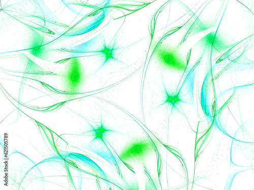 modern abstract background with fractal elements