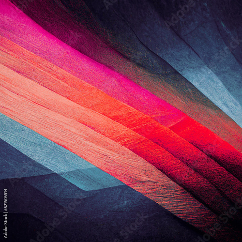 2d illustration Abstract futuristic electronic circuit technology background