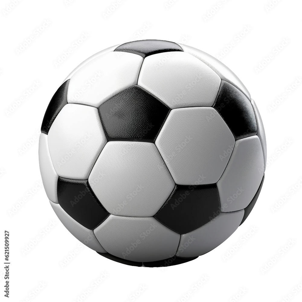 Soccer ball. isolated object, transparent background Soccer ball. isolated object, transparent background