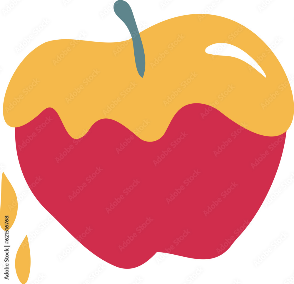 apple with honey, symbols of rosh hashanah , jewish holiday apple with honey, symbols of rosh hashanah , jewish holiday