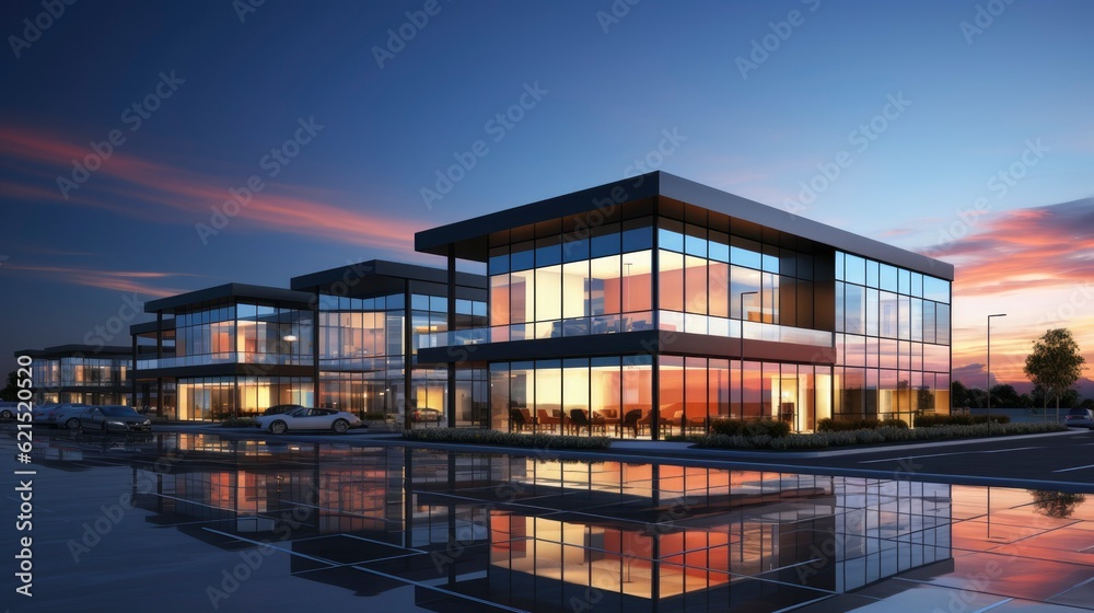 Architecture and construction glass material background, generative ai Architecture and construction glass material background, generative ai