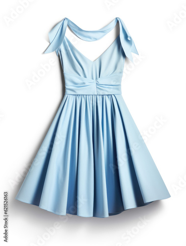 Women's summer blue dress