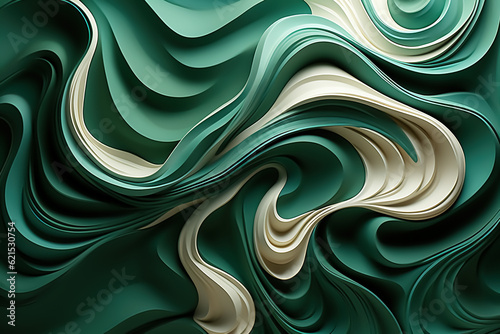 Modern abstract background with wavy lines.