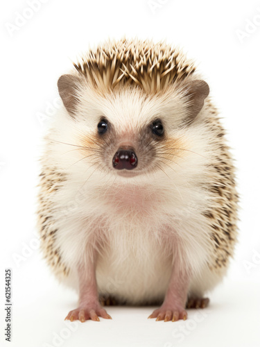 Hedgehog isolated on a white background