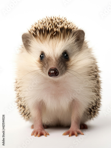 Hedgehog isolated on a white background