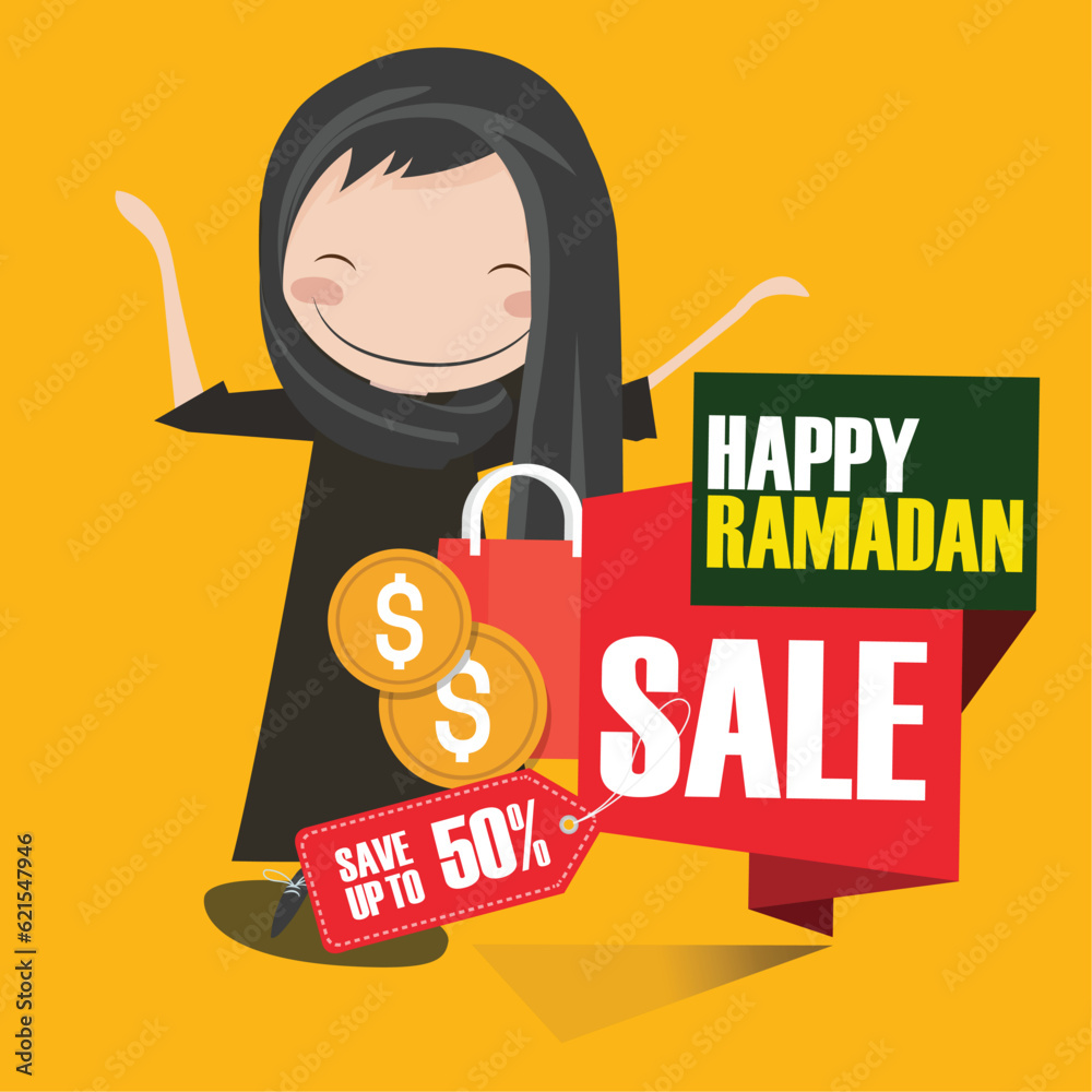 Arab Saudi UAE sale happy Ramadan sale white Friday bless Friday sale sign business icon label illustration design Arab Saudi UAE sale happy Ramadan sale white Friday bless Friday sale sign business icon label illustration design