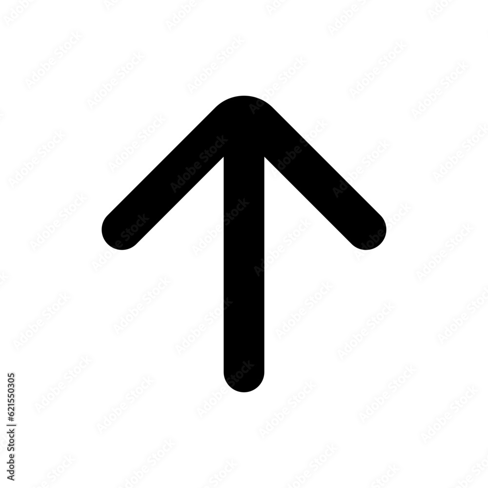 Vector single arrow chevron up icon. Black, white background. Perfect for app and web interfaces, infographics, presentations, marketing, etc. Vector single arrow chevron up icon. Black, white background. Perfect for app and web interfaces, infographics, presentations, marketing, etc.