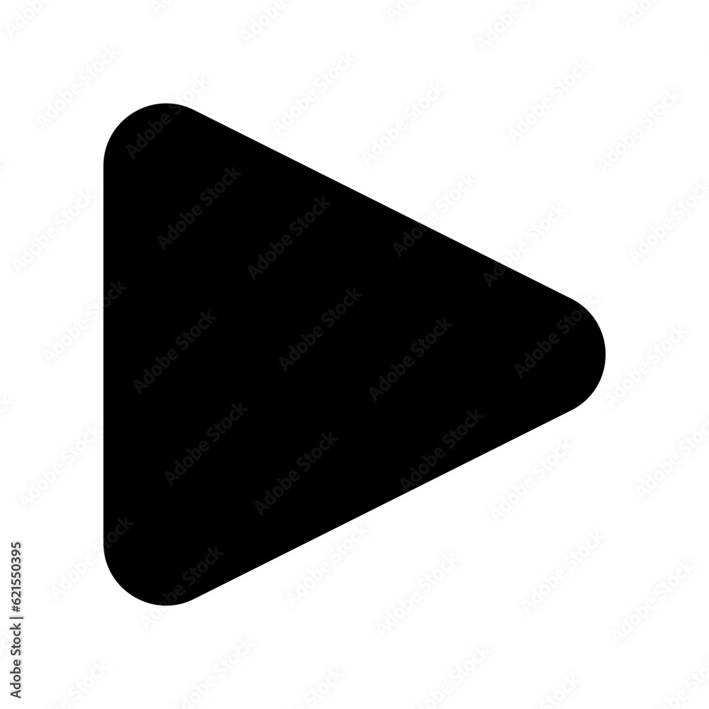 Editable vector play button icon. Black, transparent white background. Part of a big icon set family. Perfect for web and app interfaces, presentations, infographics, etc Editable vector play button icon. Black, transparent white background. Part of a big icon set family. Perfect for web and app interfaces, presentations, infographics, etc