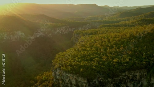 Carnarvon National Park located in the Southern Brigalow Belt bioregion in the Maranoa Region in Central Queensland Australia, two sedimentary basins, the Bowen and the Surat.