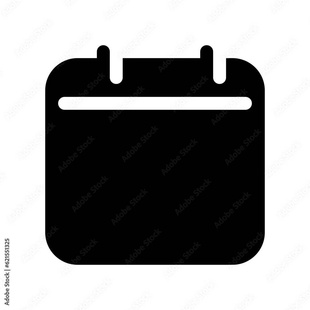 Editable vector empty calendar icon. Part of a big icon set family. Perfect for web and app interfaces, presentations, infographics, etc Editable vector empty calendar icon. Part of a big icon set family. Perfect for web and app interfaces, presentations, infographics, etc