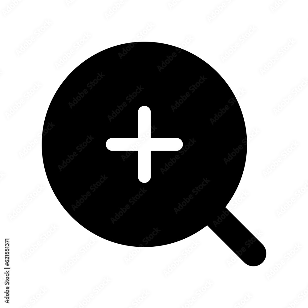 Editable vector zoom in icon. Part of a big icon set family. Perfect for web and app interfaces, presentations, infographics, etc Editable vector zoom in icon. Part of a big icon set family. Perfect for web and app interfaces, presentations, infographics, etc