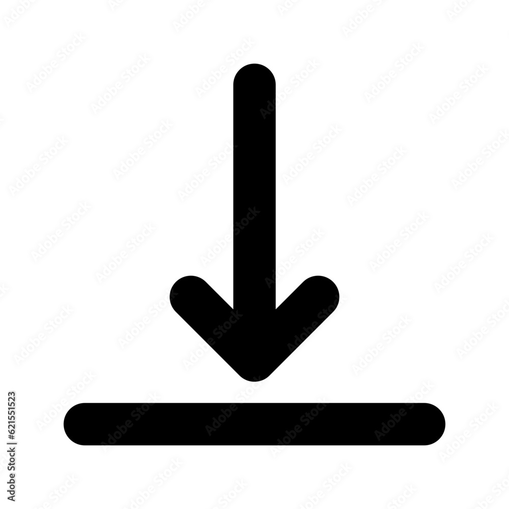 Editable bottom alignment vector icon. Part of a big icon set family. Perfect for web and app interfaces, presentations, infographics, etc Editable bottom alignment vector icon. Part of a big icon set family. Perfect for web and app interfaces, presentations, infographics, etc