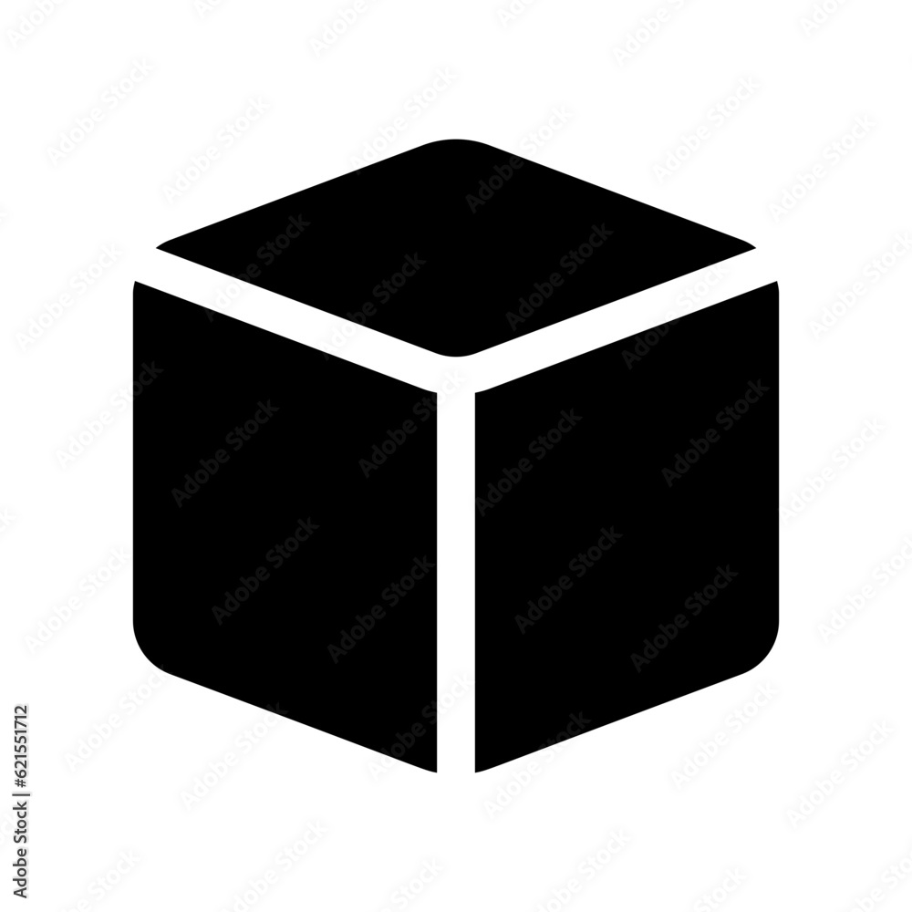 Editable cube vector icon. Part of a big icon set family. Perfect for web and app interfaces, presentations, infographics, etc Editable cube vector icon. Part of a big icon set family. Perfect for web and app interfaces, presentations, infographics, etc