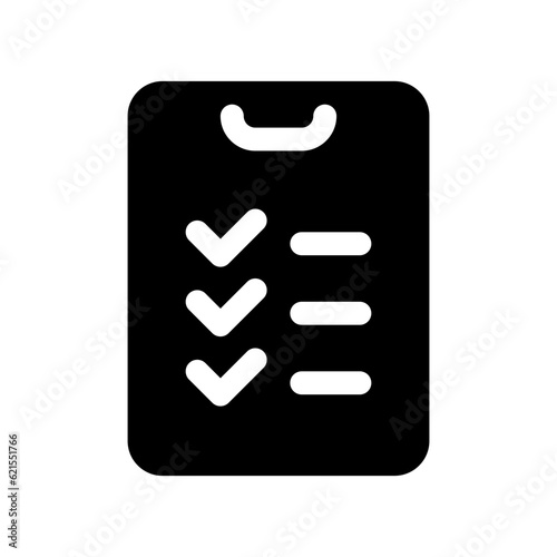 Editable clipboard, checklist vector icon. Part of a big icon set family. Perfect for web and app interfaces, presentations, infographics, etc