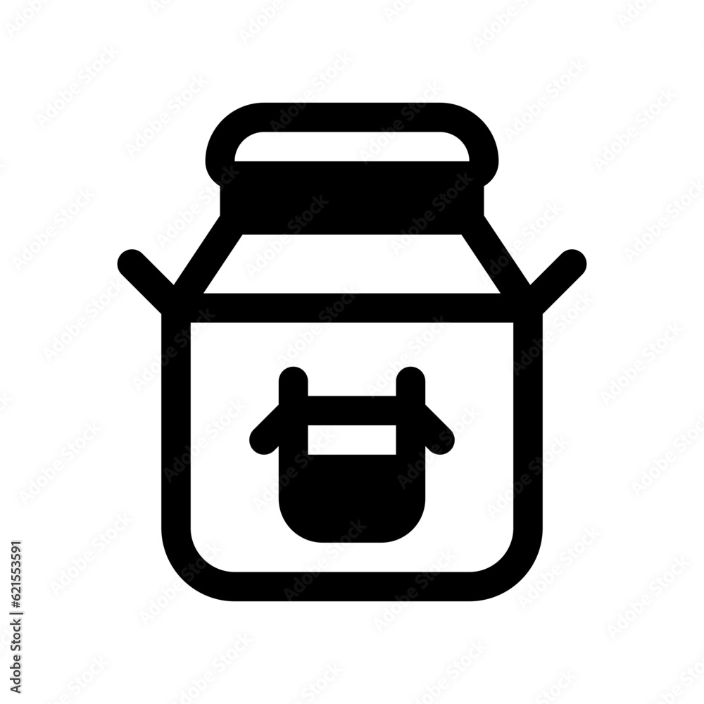 Editable milk can vector icon. Diary, farm, drink, beverage. Part of a big icon set family. Perfect for web and app interfaces, presentations, infographics, etc Editable milk can vector icon. Diary, farm, drink, beverage. Part of a big icon set family. Perfect for web and app interfaces, presentations, infographics, etc
