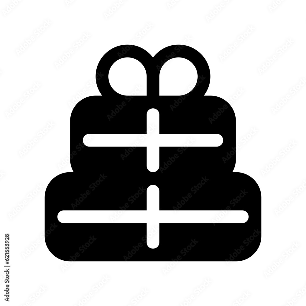 Obraz premium Editable package, parcel, box, gift vector icon. Shipping, delivery, e-commerce, logistics. Part of a big icon set family. Perfect for web and app interfaces, presentations, infographics, etc