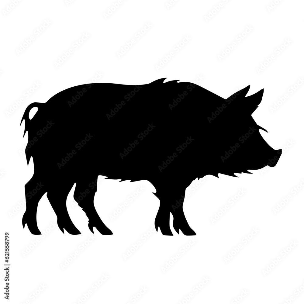 boar silhouette illustration boar silhouette illustration