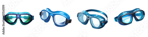 Swimming Goggles clipart collection, vector, icons isolated on transparent background