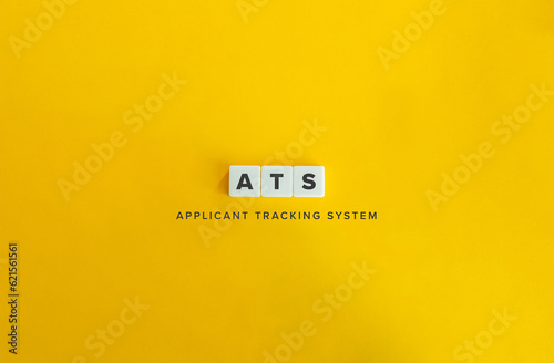 Slika na platnu ATS - Applicant Tracking System Acronym and Concept.