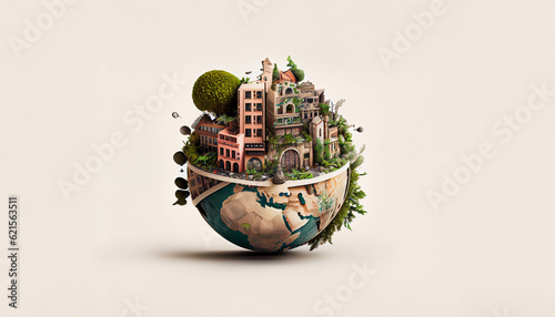 Disruption of the ecological balance in the world