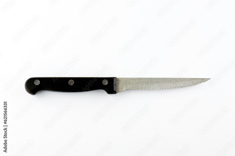 Steak Knife isolated on white background Steak Knife isolated on white background
