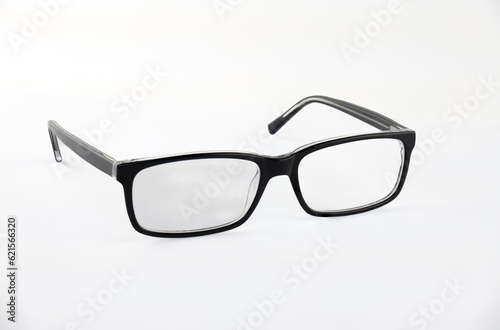 Reading glasses isolated on white background