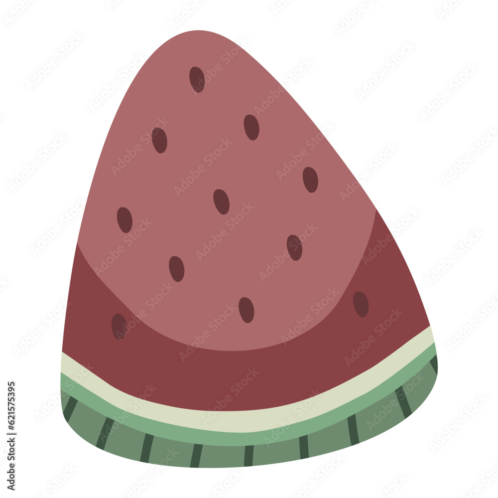 slice watermelon Cute Sticker Illustration Element slice watermelon Cute Sticker Illustration Element