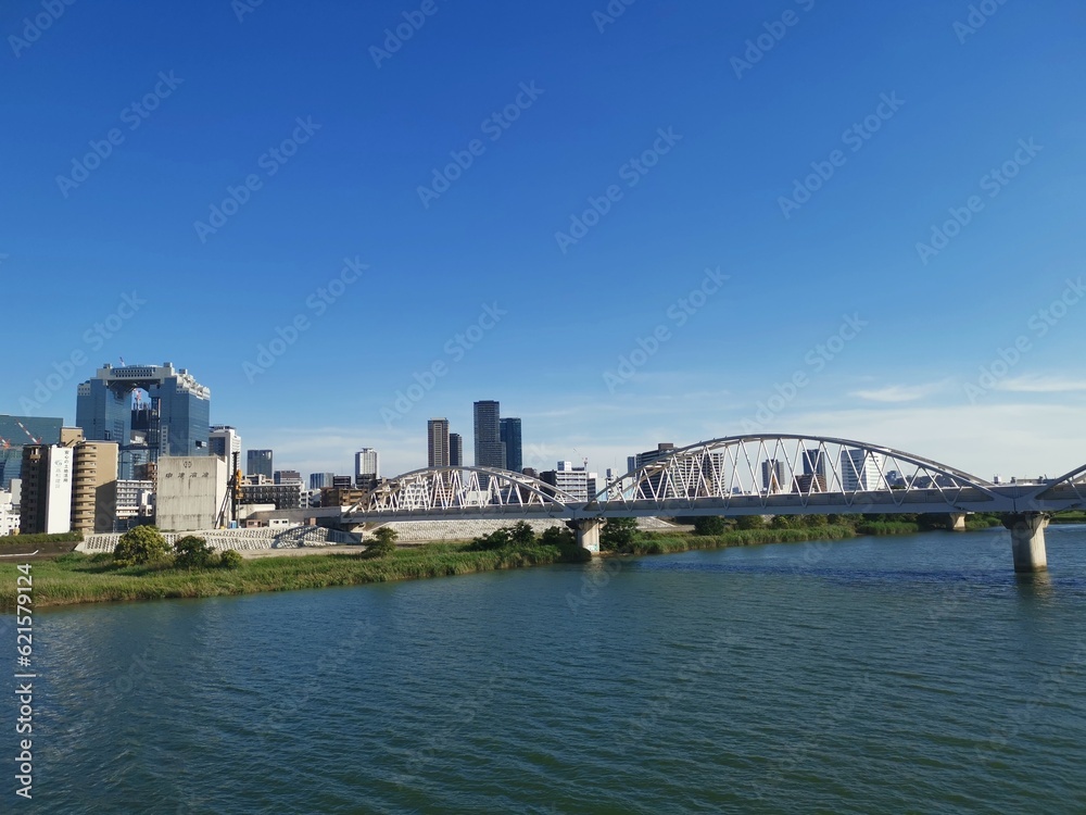 淀川の風景