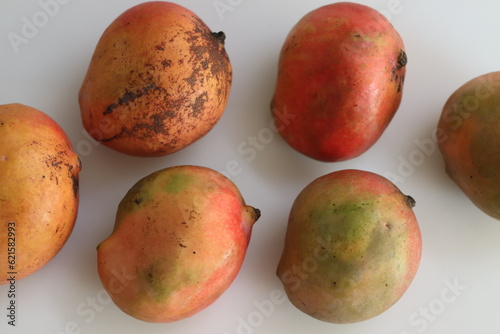 Apple mango or Ataulfo mango, is a variety of mango from the tropical regions photo