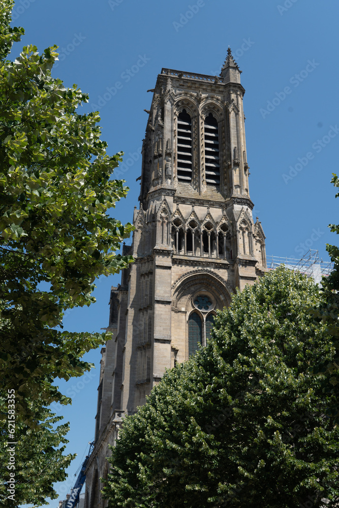 Kathedrale Saint-Gervais-et-Saint Protais in Soissons, Frankreich