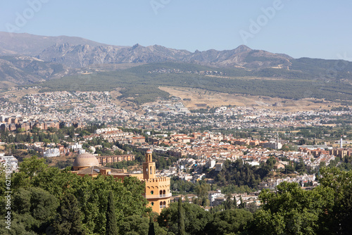 view of the city