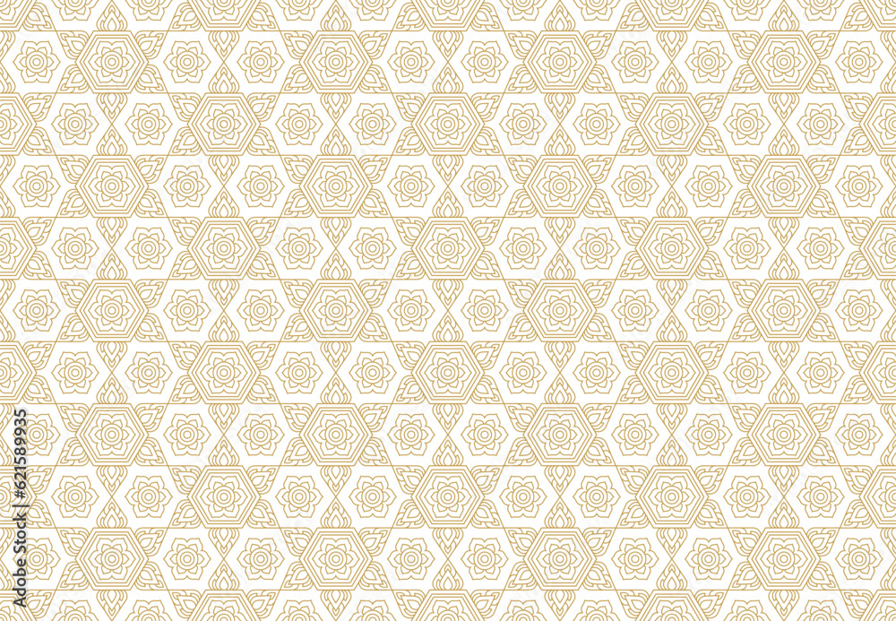 Line art pattern asian style banner background Line art pattern asian style banner background