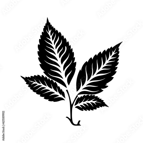 leaf silhouette illustration 