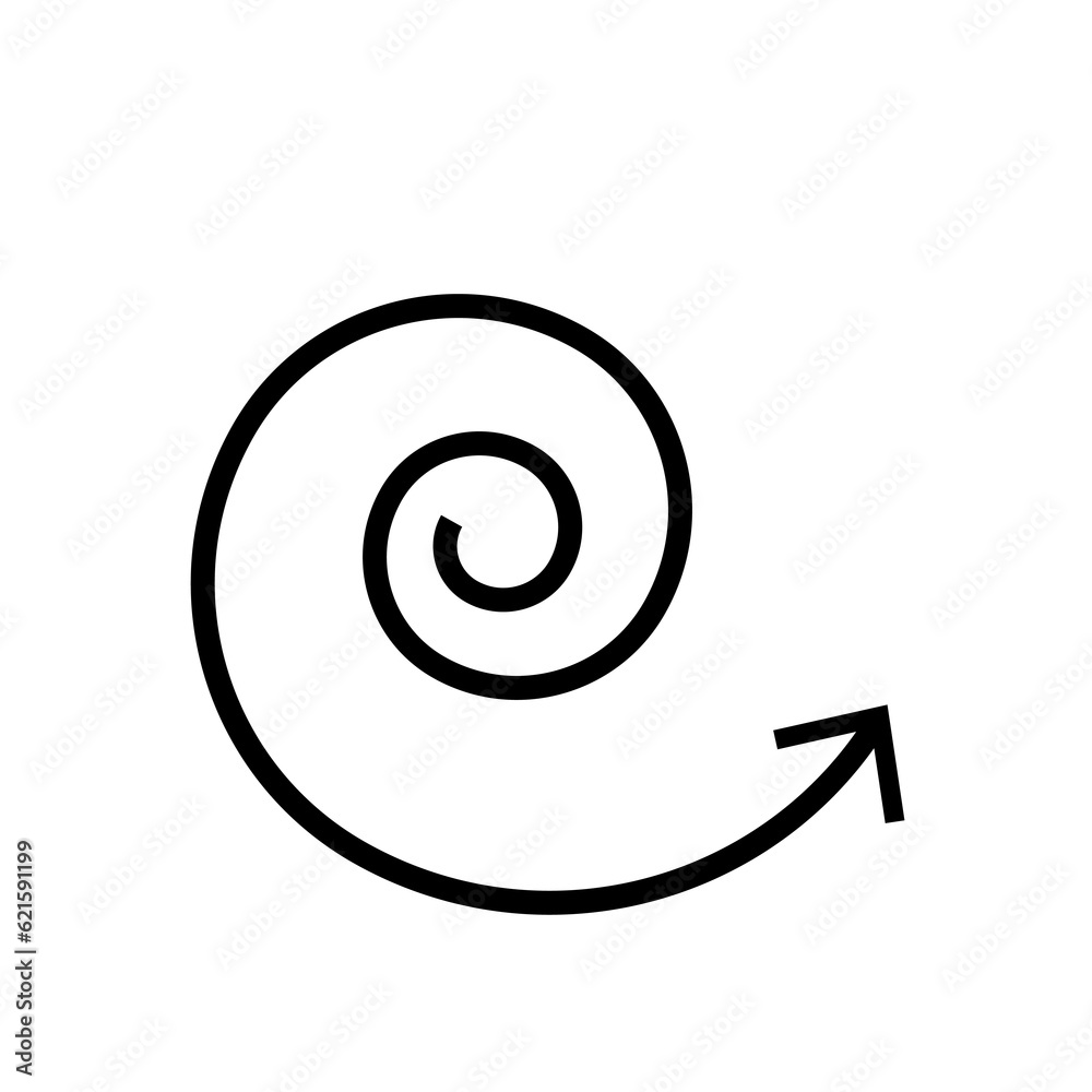 Abstract Arrow Doodle Line Abstract Arrow Doodle Line