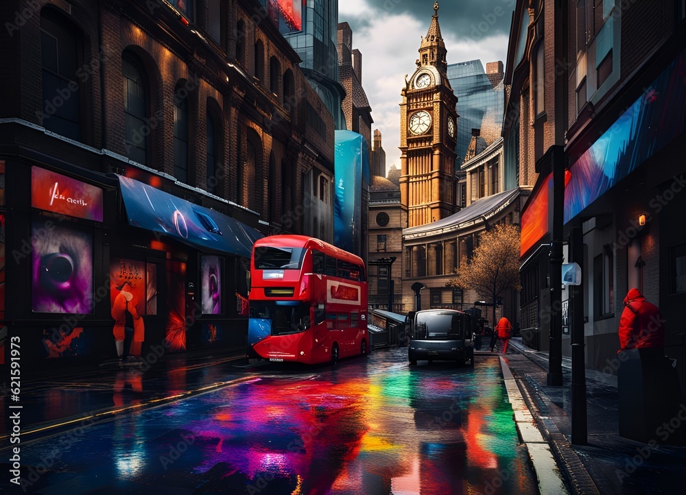 London Rainbow Streets