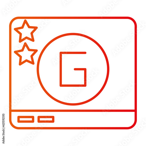 This icon is used on websites, apps or other media to indicate that the content is related to a game on a game console. This icon helps the user to quickly identify the type of game or platform being 