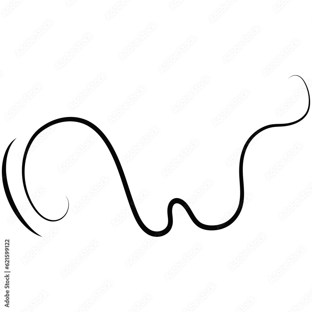 Outline breath of wind. Outline breath of wind.
