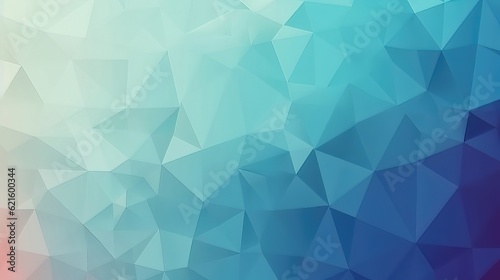 Background consisting of a geometric ice pattern in blue