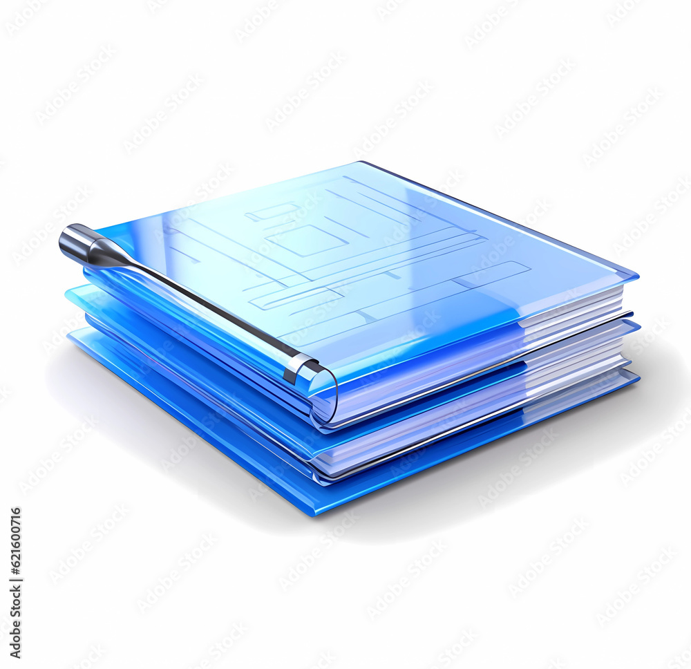 Blue Desk Notes Sorter and Holder -Workspace Blue Desk Notes Sorter and Holder -Workspace