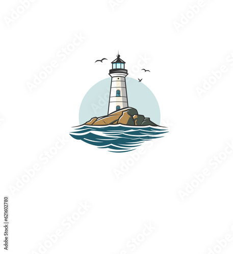 lighthouse vector illustration