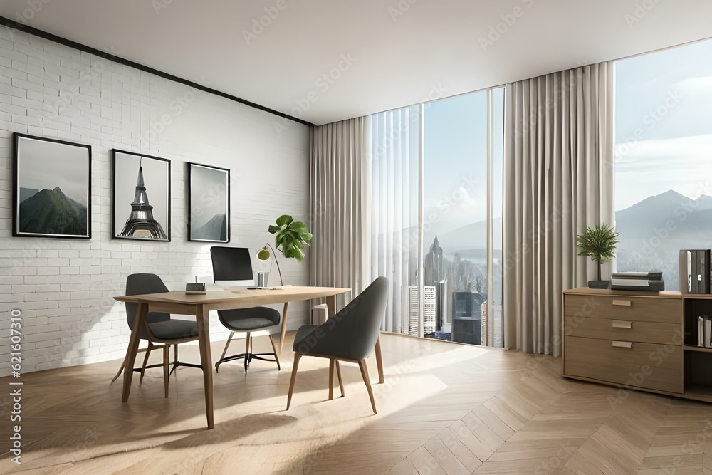 modern room generating by AI technology modern room generating by AI technology