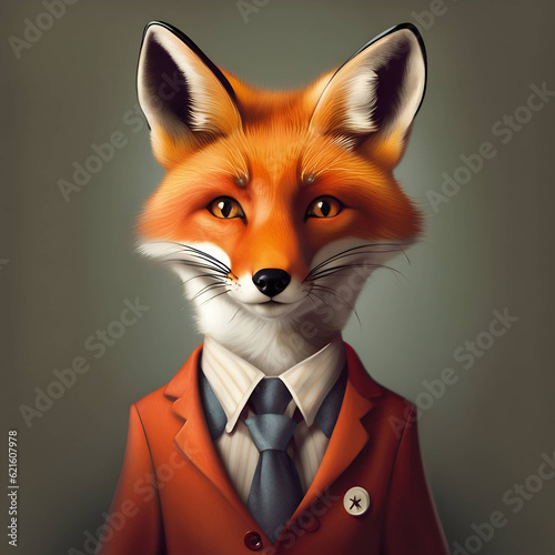 elegant fox